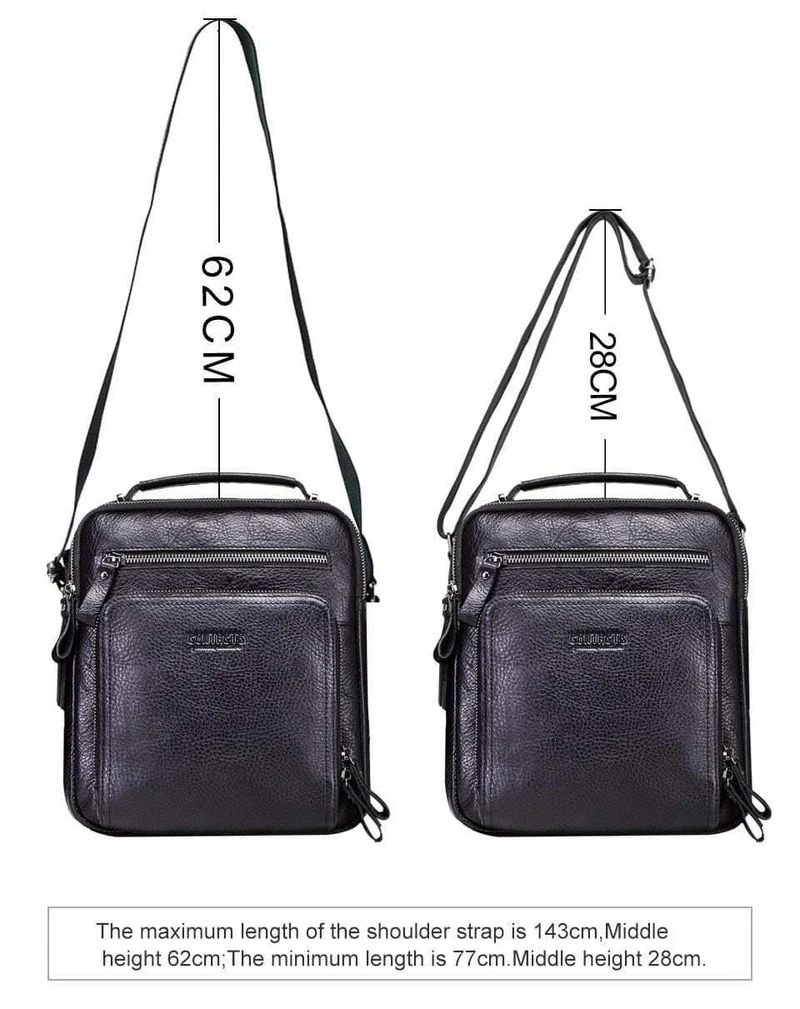 Leder männer schulter tasche umhängetaschen für männer hohe qualität bolsas mode umhängetasche für 9.7 "Ipad