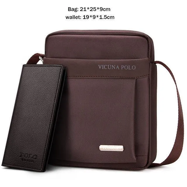 Oxford Herren Umhängetasche Förderung Casual Herren Schulter Taschen Schwarz/Braun Freizeit Marke Mann Tasche Für iPad