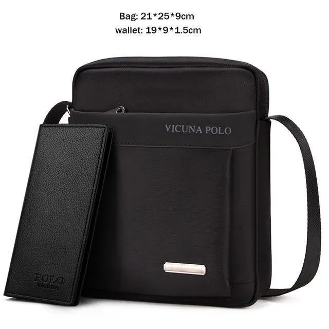 Oxford Herren Umhängetasche Förderung Casual Herren Schulter Taschen Schwarz/Braun Freizeit Marke Mann Tasche Für iPad