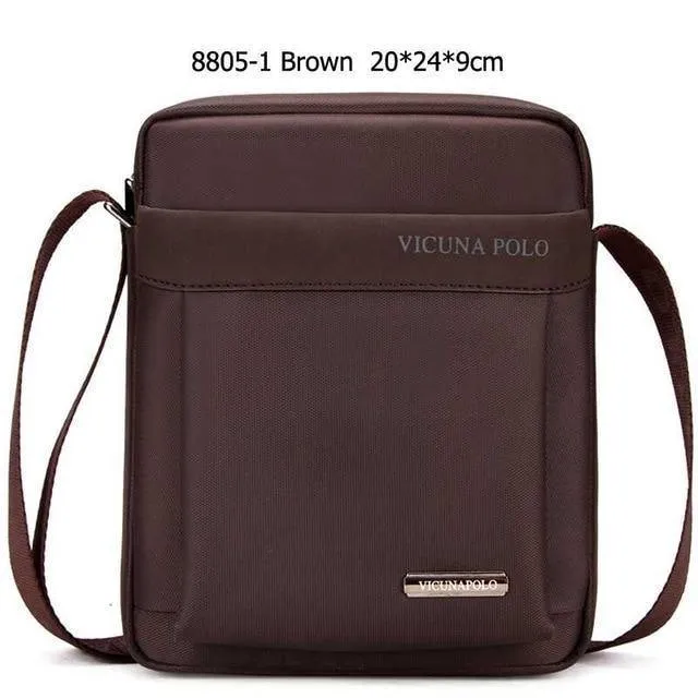 Oxford Herren Umhängetasche Förderung Casual Herren Schulter Taschen Schwarz/Braun Freizeit Marke Mann Tasche Für iPad