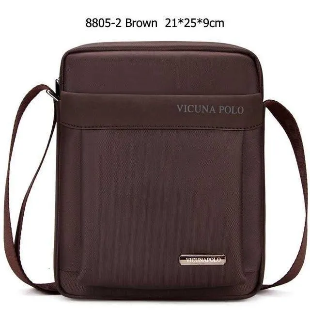 Oxford Herren Umhängetasche Förderung Casual Herren Schulter Taschen Schwarz/Braun Freizeit Marke Mann Tasche Für iPad