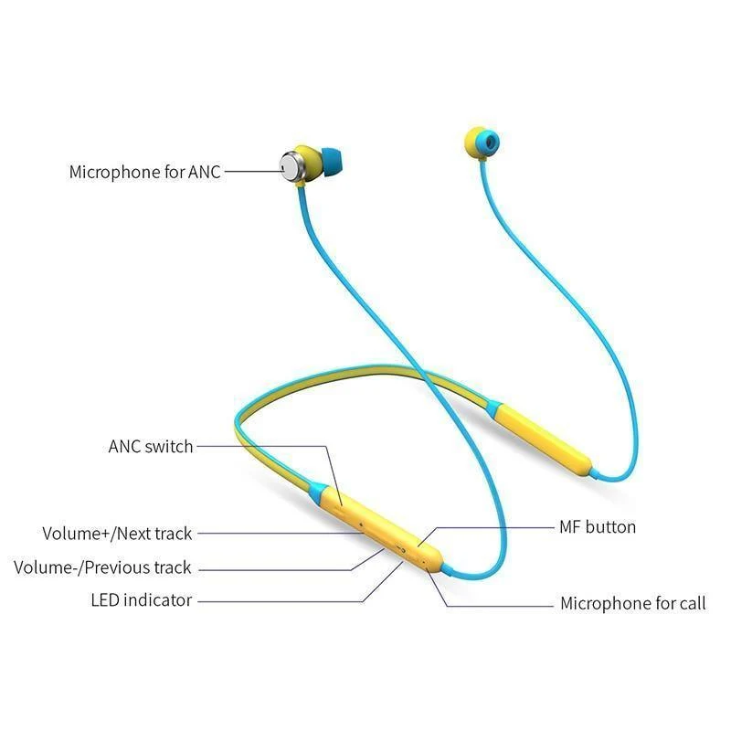 Bluetooth-Kopfhörer Bluedio TN mit kabellosem Headset mit aktiver Geräuschunterdrückungsfunktion für Telefone