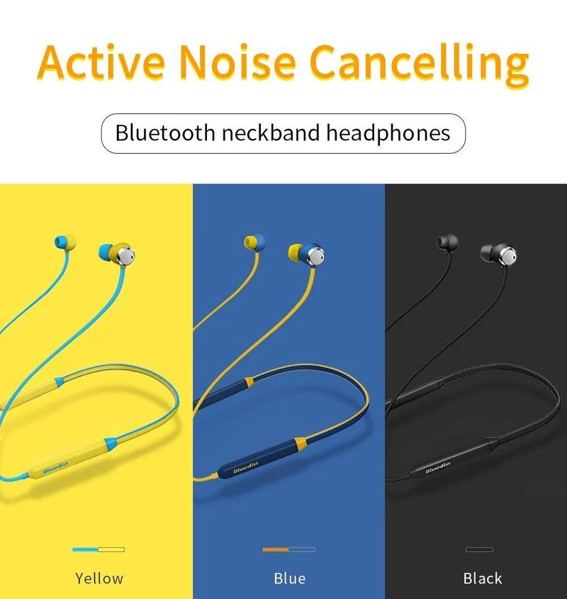 Bluetooth-Kopfhörer Bluedio TN mit kabellosem Headset mit aktiver Geräuschunterdrückungsfunktion für Telefone