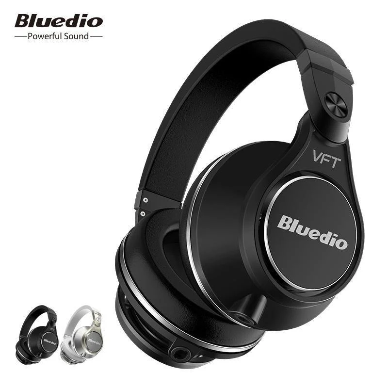 Bluedio UFO PLUS High-End Kabellose Bluetooth-Kopfhörer PPS12-Treiber Kopfbügel mit Mikrofon für Telefone