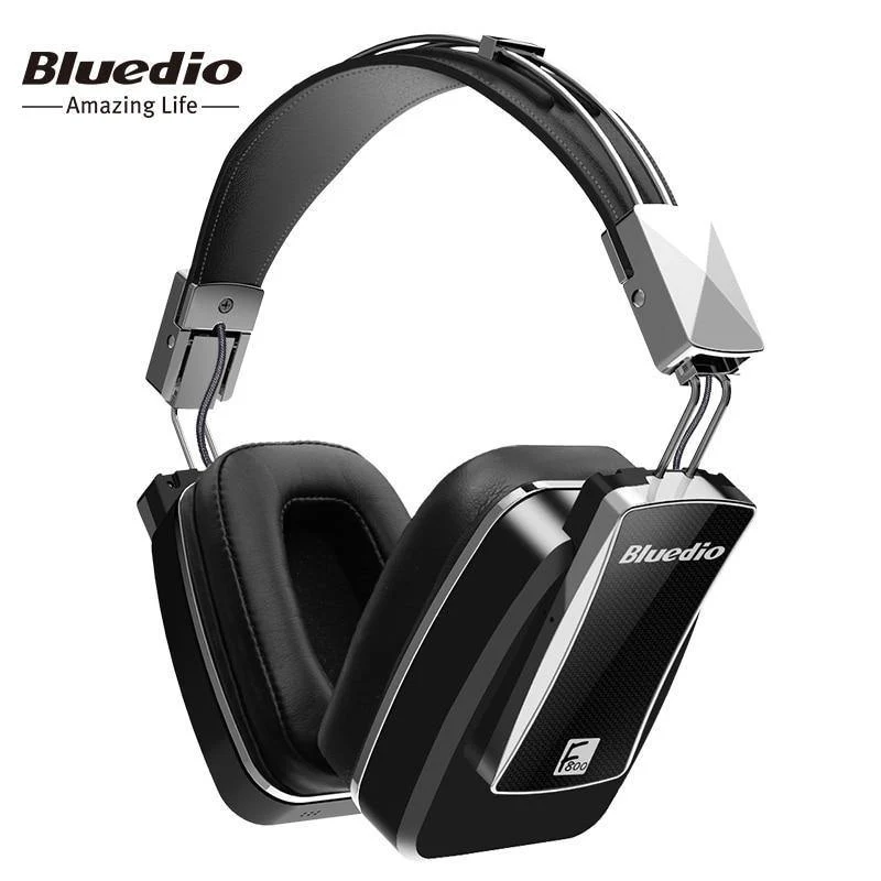 Bluedio F800 Active Noise Cancelling Kabellose Bluetooth-Kopfhörer Junior ANC Edition rund um das Ohr Headset schwarz