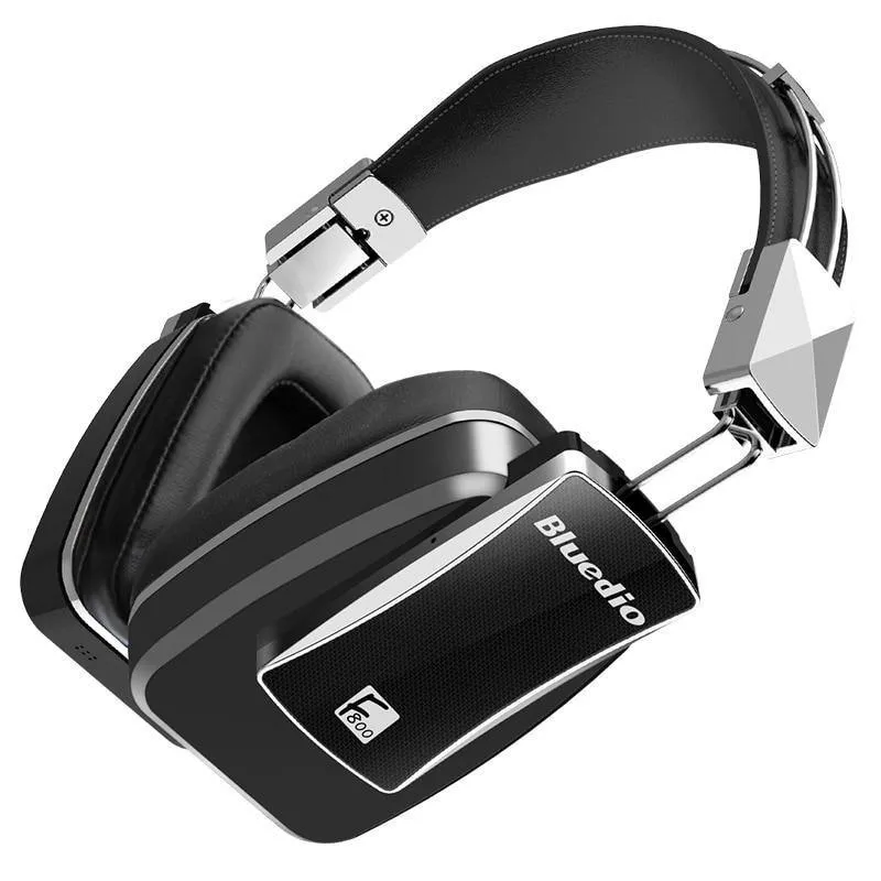 Bluedio F800 Active Noise Cancelling Kabellose Bluetooth-Kopfhörer Junior ANC Edition rund um das Ohr Headset schwarz