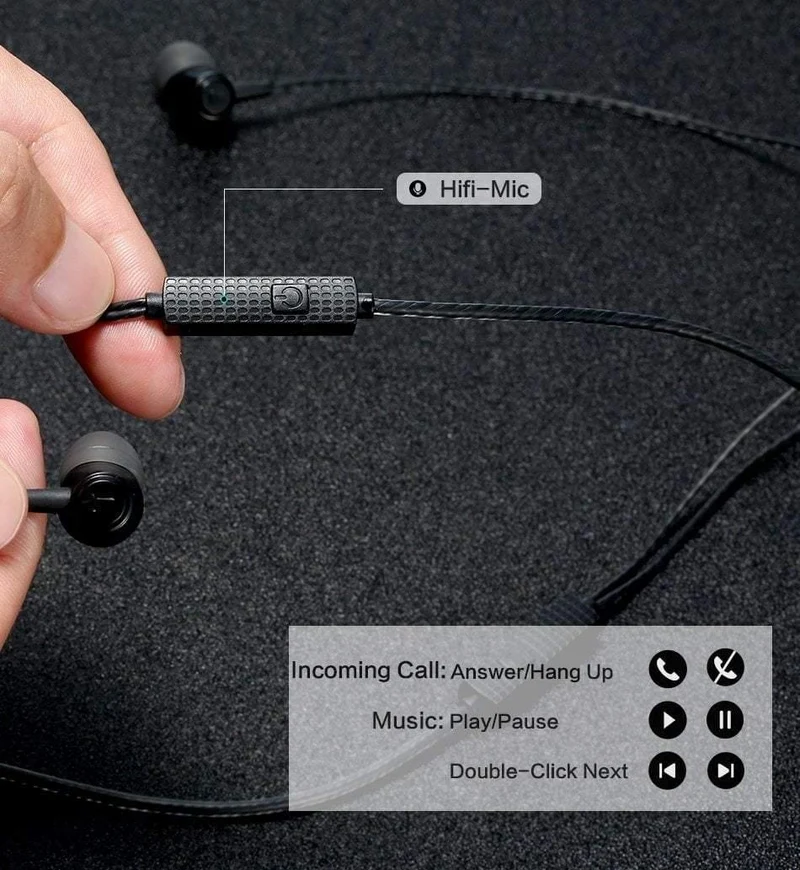 FLOVEME 3.5mm Bass Kopfhörer Für Xiaomi Samsung In-Ohr Sport Kopfhörer Mit Mic Für iPhone Headset Fone De Ouvido auriculares MP3