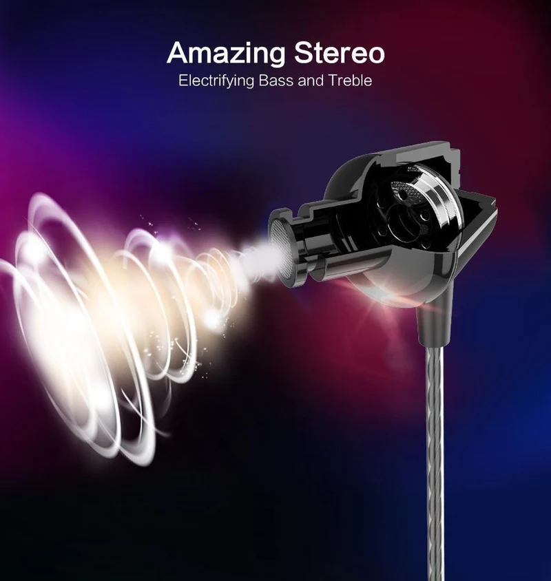 FLOVEME 3.5mm Bass Kopfhörer Für Xiaomi Samsung In-Ohr Sport Kopfhörer Mit Mic Für iPhone Headset Fone De Ouvido auriculares MP3