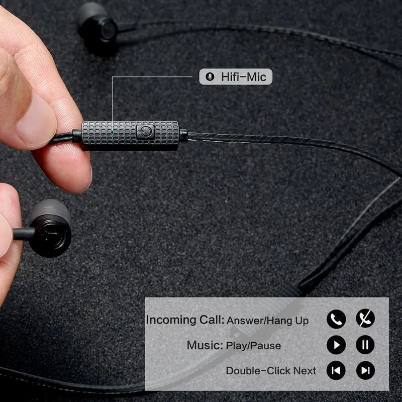 FLOVEME 3.5mm Bass Kopfhörer Für Xiaomi Samsung In-Ohr Sport Kopfhörer Mit Mic Für iPhone Headset Fone De Ouvido auriculares MP3