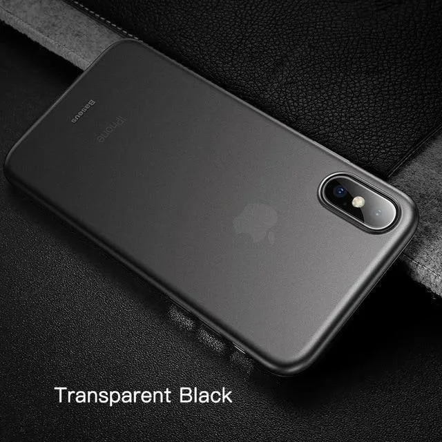 Baseus Super Super Thin Wing Hülle Für iPhone Xs Xs Max XR 2018 Hüllen Hard PP Back Phone Zubehör Für iPhone Xs Xs Max Cover