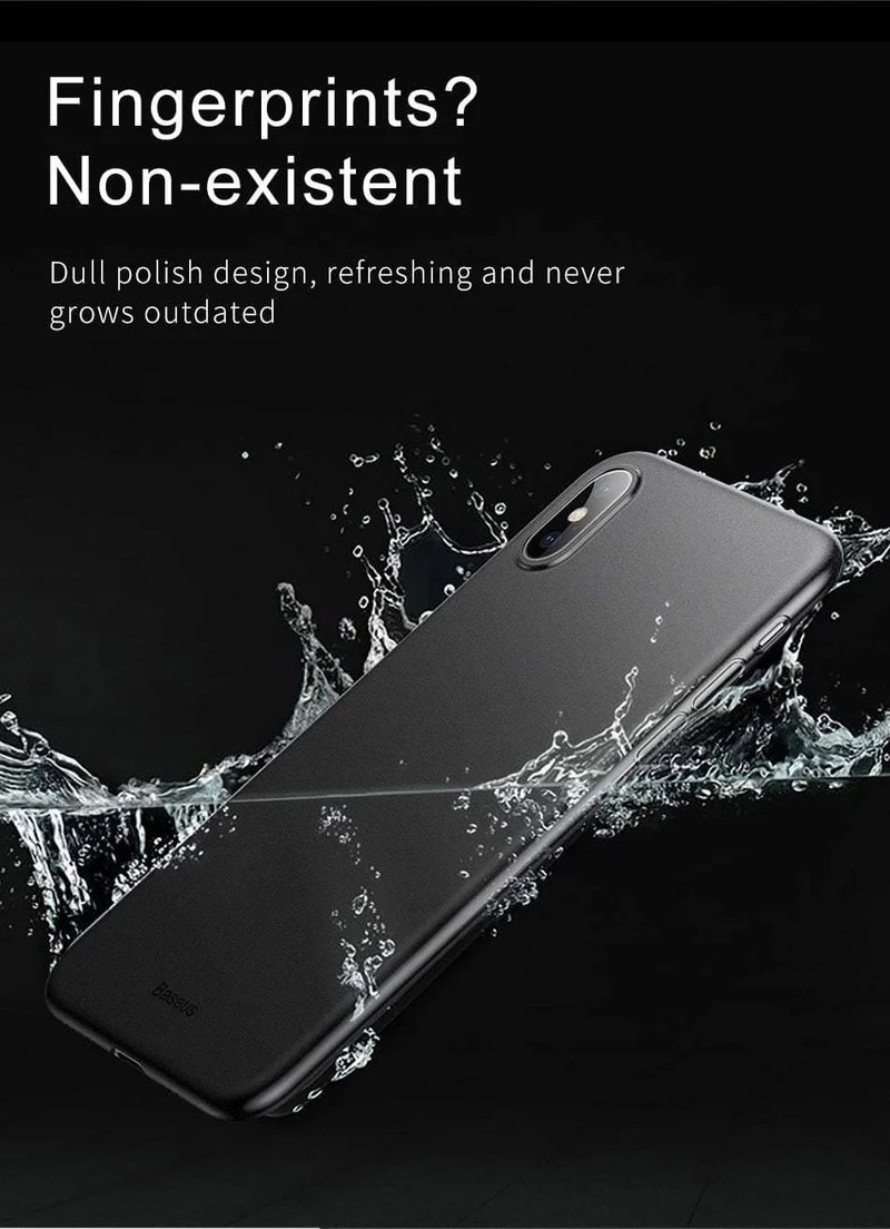 Baseus Super Super Thin Wing Hülle Für iPhone Xs Xs Max XR 2018 Hüllen Hard PP Back Phone Zubehör Für iPhone Xs Xs Max Cover