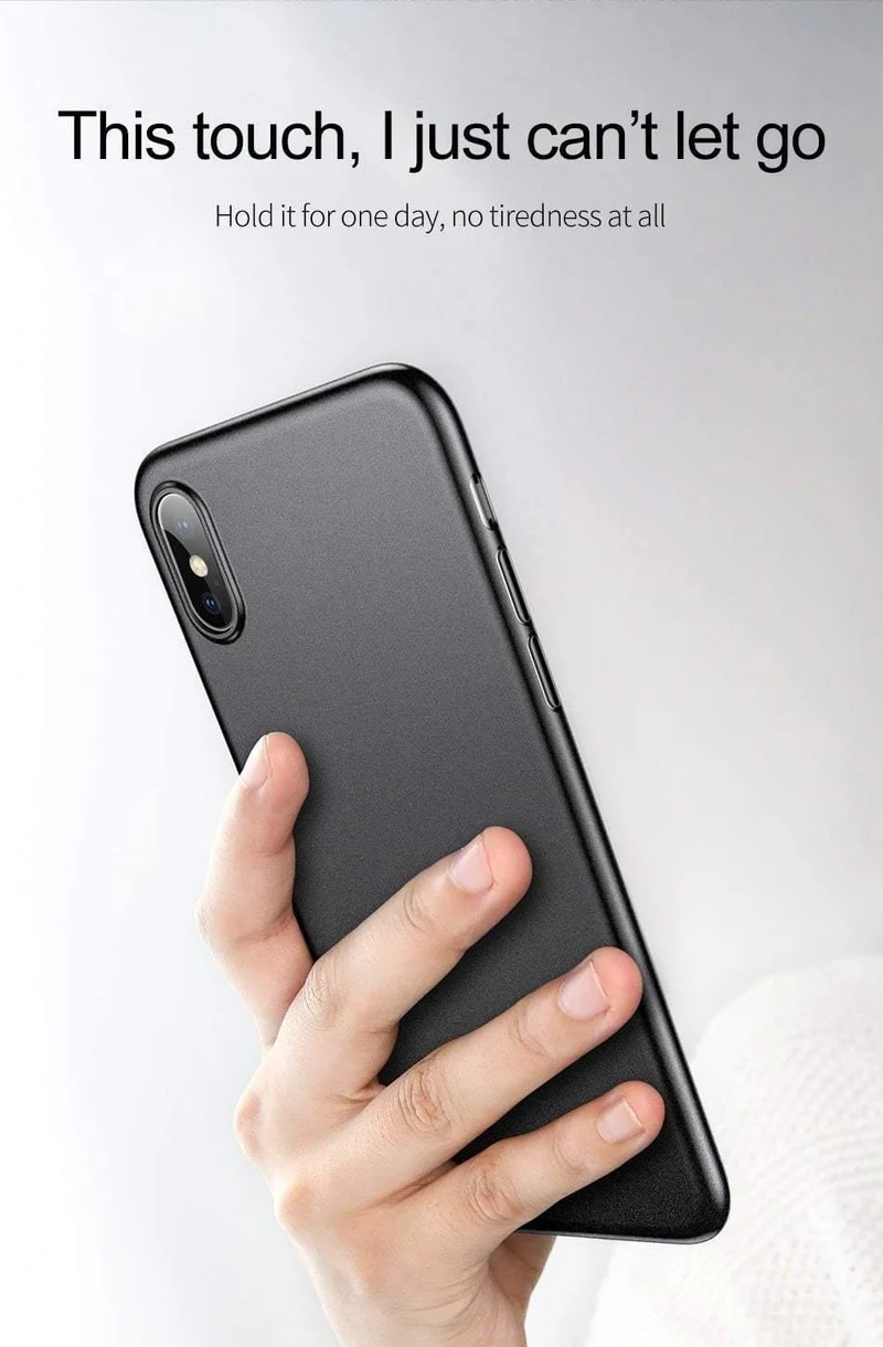 Baseus Super Super Thin Wing Hülle Für iPhone Xs Xs Max XR 2018 Hüllen Hard PP Back Phone Zubehör Für iPhone Xs Xs Max Cover