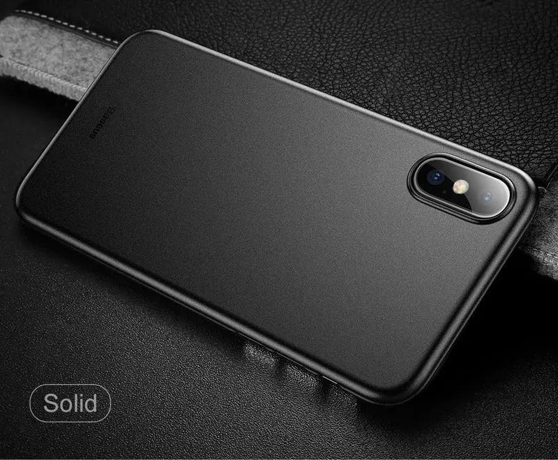 Baseus Super Super Thin Wing Hülle Für iPhone Xs Xs Max XR 2018 Hüllen Hard PP Back Phone Zubehör Für iPhone Xs Xs Max Cover