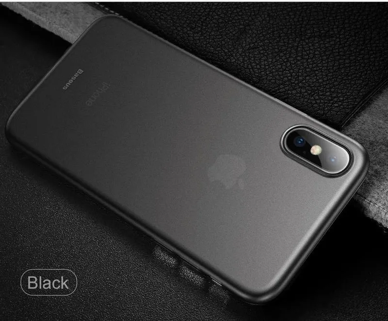 Baseus Super Super Thin Wing Hülle Für iPhone Xs Xs Max XR 2018 Hüllen Hard PP Back Phone Zubehör Für iPhone Xs Xs Max Cover