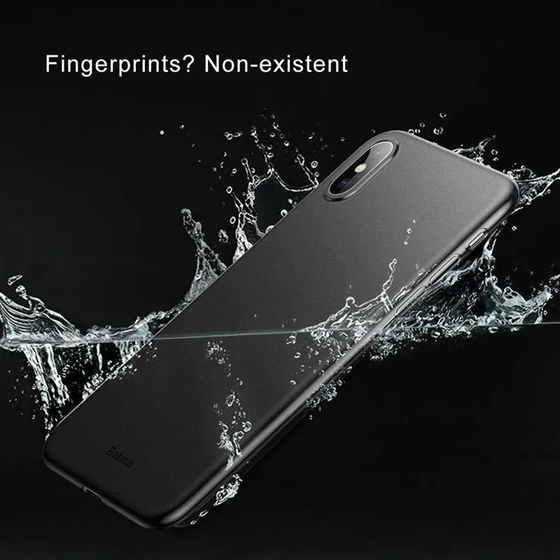 Baseus Super Super Thin Wing Hülle Für iPhone Xs Xs Max XR 2018 Hüllen Hard PP Back Phone Zubehör Für iPhone Xs Xs Max Cover