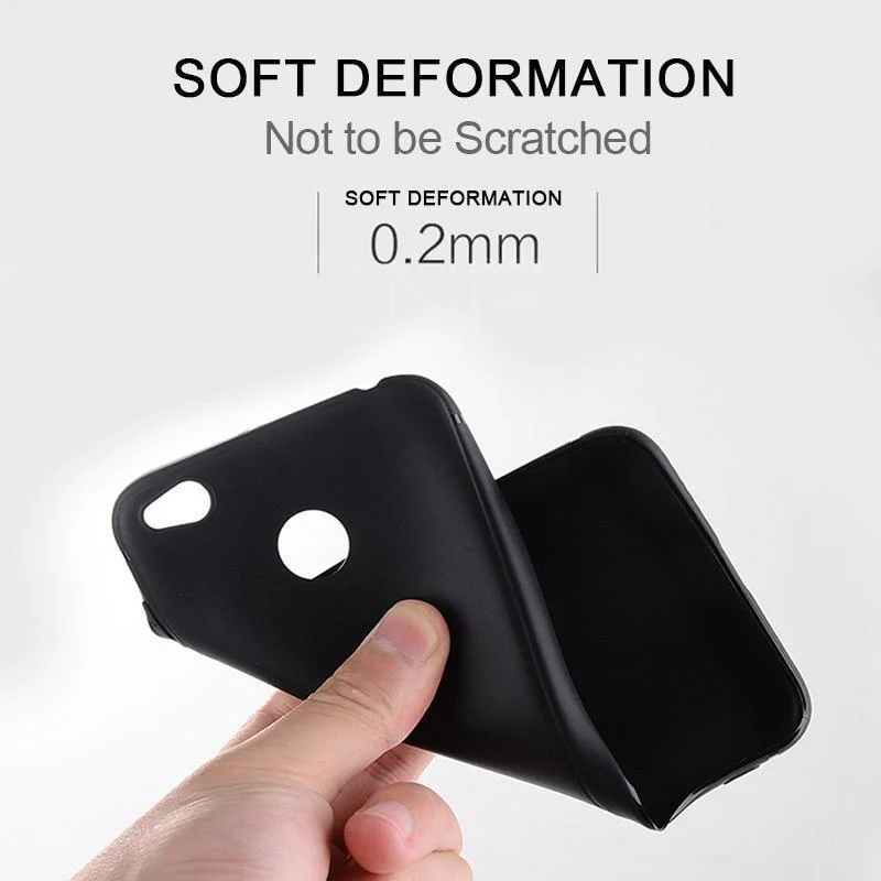 ZNP Ultra Thin Silicone Phone Case For Xiaomi Redmi Note 5 5A Redmi 5 Plus S2 Matte Cover Case For Redmi 4X 5A 6A 6 Pro S2 Case
