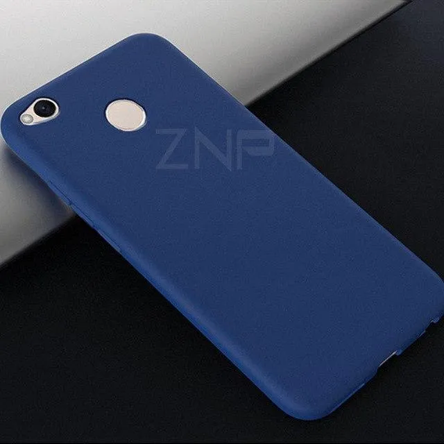 ZNP Ultra Thin Silicone Phone Case For Xiaomi Redmi Note 5 5A Redmi 5 Plus S2 Matte Cover Case For Redmi 4X 5A 6A 6 Pro S2 Case