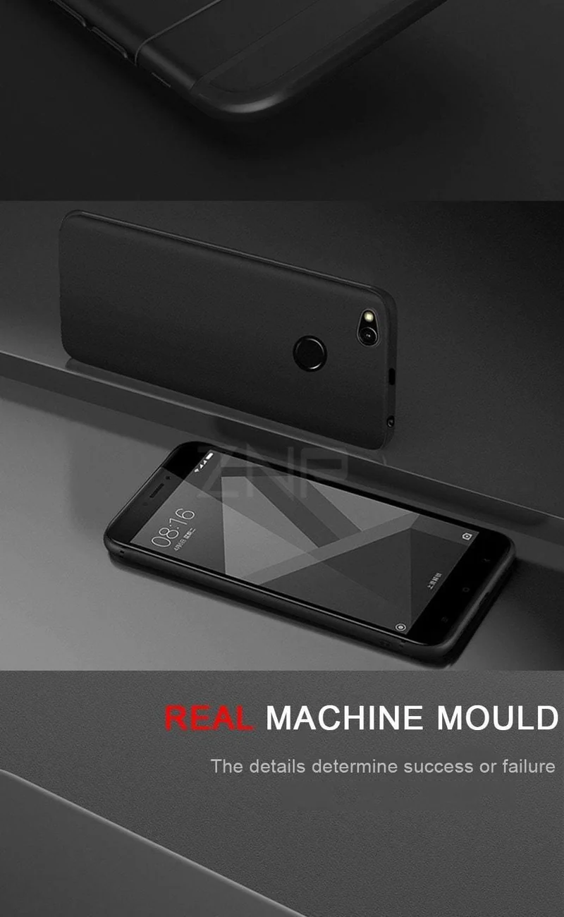ZNP Ultra Thin Silicone Phone Case For Xiaomi Redmi Note 5 5A Redmi 5 Plus S2 Matte Cover Case For Redmi 4X 5A 6A 6 Pro S2 Case