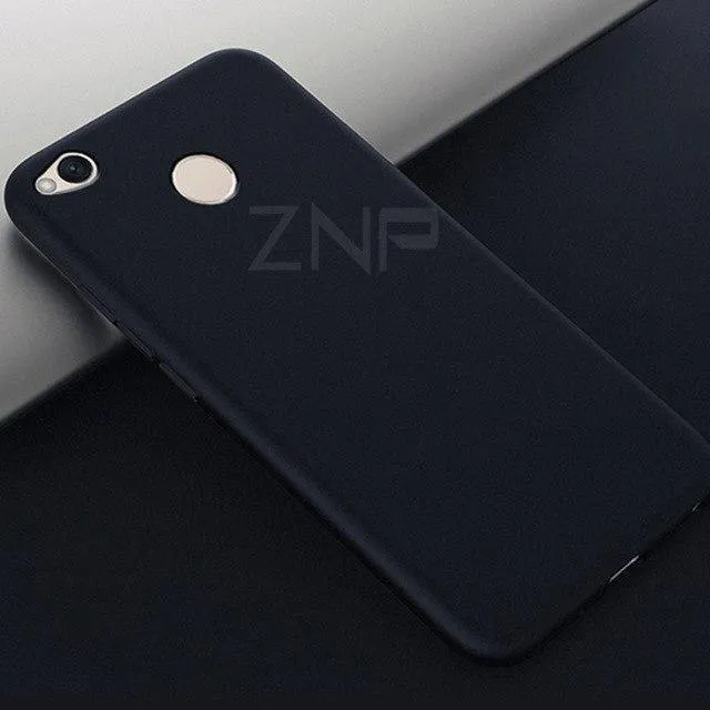 ZNP Ultra Thin Silicone Phone Case For Xiaomi Redmi Note 5 5A Redmi 5 Plus S2 Matte Cover Case For Redmi 4X 5A 6A 6 Pro S2 Case