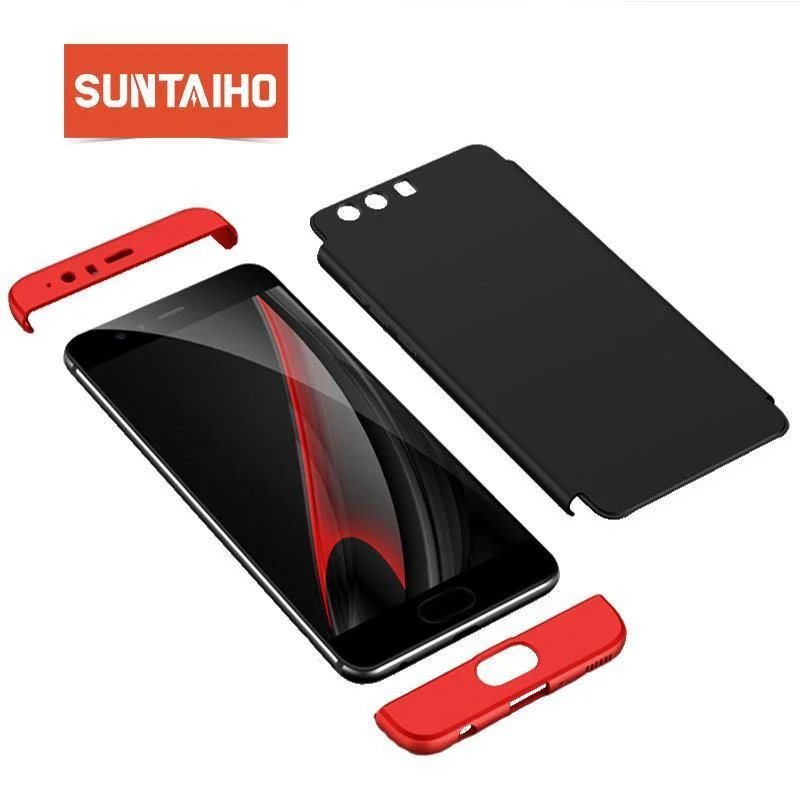 Suntaiho Protection Cover Case for Huawei nove 3 Case P10 plus honor 6x 360 Full Body Phone Cases Mate 10 Pro P20 Cover Shell