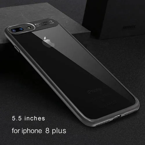 Back Case For iPhone X Case for iPhone 8 8P 7 7P 6 6S 6P 6S Plus USAMS Full Protective Phone Back Cover for iPhone Coque Fundas