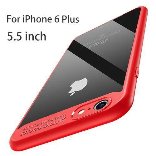 Back Case For iPhone X Case for iPhone 8 8P 7 7P 6 6S 6P 6S Plus USAMS Full Protective Phone Back Cover for iPhone Coque Fundas