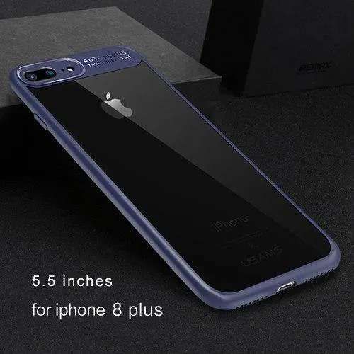 Back Case For iPhone X Case for iPhone 8 8P 7 7P 6 6S 6P 6S Plus USAMS Full Protective Phone Back Cover for iPhone Coque Fundas
