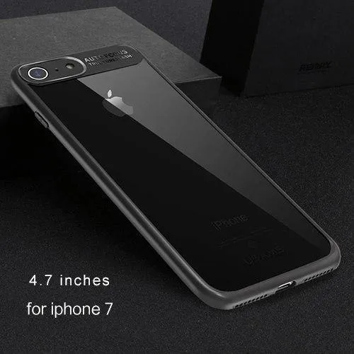 Back Case For iPhone X Case for iPhone 8 8P 7 7P 6 6S 6P 6S Plus USAMS Full Protective Phone Back Cover for iPhone Coque Fundas