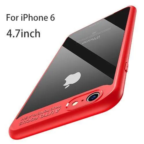 Back Case For iPhone X Case for iPhone 8 8P 7 7P 6 6S 6P 6S Plus USAMS Full Protective Phone Back Cover for iPhone Coque Fundas