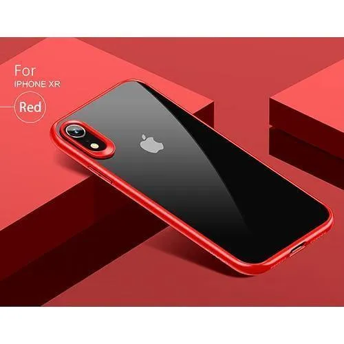 Newest USAMS Mobile Phone Case For iPhone XR XS XS MAX Case Cover Full Protective TPU PC Transparent Back Shell for iPhone Apple