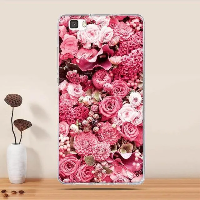Case For Coque Huawei P8 Lite Case Cover Silicone For Capas Huawei P8 Lite 2016 ALE-L21 Case Funda For Huawei P8 Lite 2015 Cover
