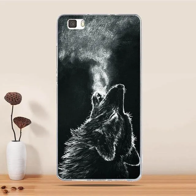 Case For Coque Huawei P8 Lite Case Cover Silicone For Capas Huawei P8 Lite 2016 ALE-L21 Case Funda For Huawei P8 Lite 2015 Cover