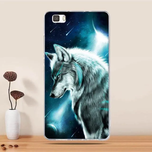 Case For Coque Huawei P8 Lite Case Cover Silicone For Capas Huawei P8 Lite 2016 ALE-L21 Case Funda For Huawei P8 Lite 2015 Cover