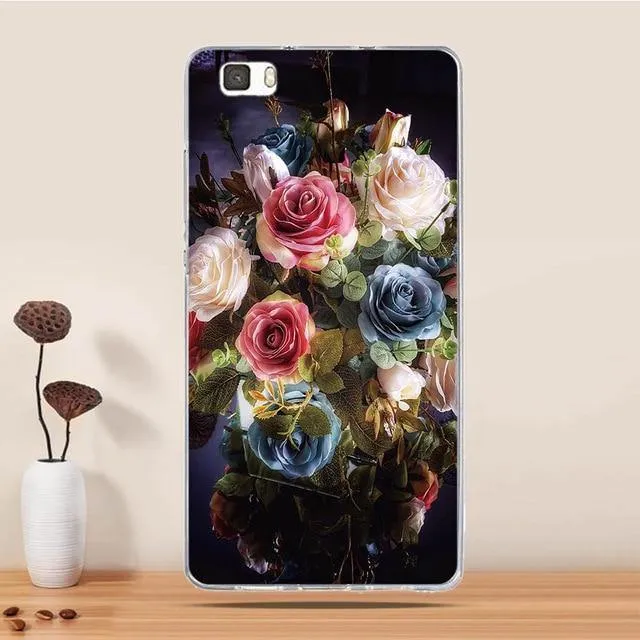 Case For Coque Huawei P8 Lite Case Cover Silicone For Capas Huawei P8 Lite 2016 ALE-L21 Case Funda For Huawei P8 Lite 2015 Cover