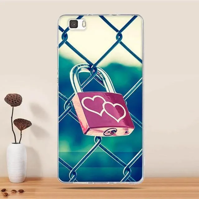 Case For Coque Huawei P8 Lite Case Cover Silicone For Capas Huawei P8 Lite 2016 ALE-L21 Case Funda For Huawei P8 Lite 2015 Cover