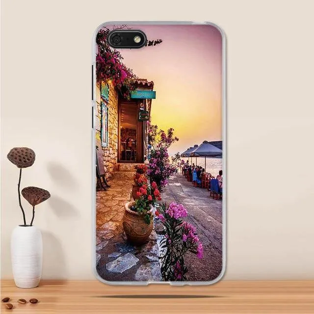 For Huawei Y5 2018 Case Cover Silicone TPU 3D Printing Funda for Huawei Y5 Prime 2018 / Honor Play 7 / Honor 7s Case Cover Coque