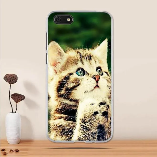 For Huawei Y5 2018 Case Cover Silicone TPU 3D Printing Funda for Huawei Y5 Prime 2018 / Honor Play 7 / Honor 7s Case Cover Coque