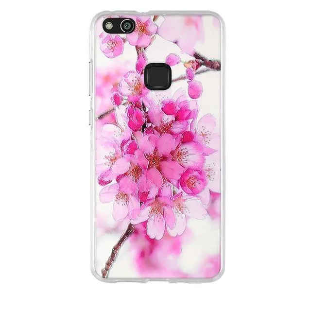 Case For Huawei P10 Lite Case Cover 3D Pattern Silicone for huawei P10 lite Case Soft TPU cover For huawei P10lite 5.2"Phone bag