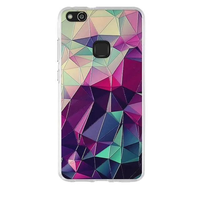 Case For Huawei P10 Lite Case Cover 3D Pattern Silicone for huawei P10 lite Case Soft TPU cover For huawei P10lite 5.2"Phone bag