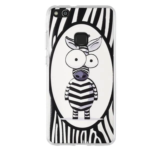Case For Huawei P10 Lite Case Cover 3D Pattern Silicone for huawei P10 lite Case Soft TPU cover For huawei P10lite 5.2"Phone bag