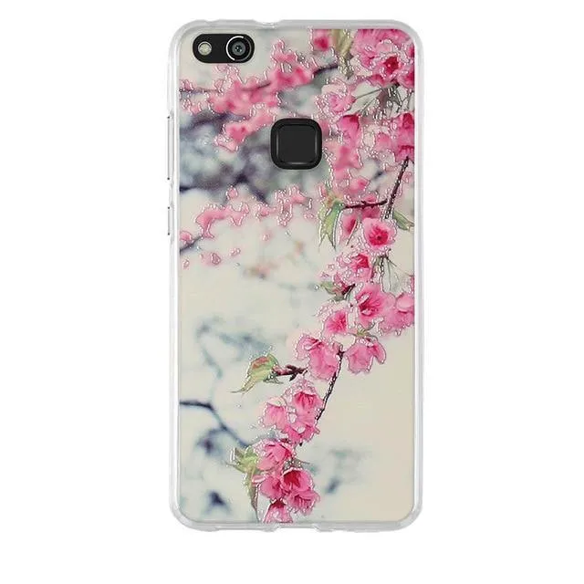 Case For Huawei P10 Lite Case Cover 3D Pattern Silicone for huawei P10 lite Case Soft TPU cover For huawei P10lite 5.2"Phone bag