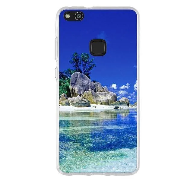 Case For Huawei P10 Lite Case Cover 3D Pattern Silicone for huawei P10 lite Case Soft TPU cover For huawei P10lite 5.2"Phone bag