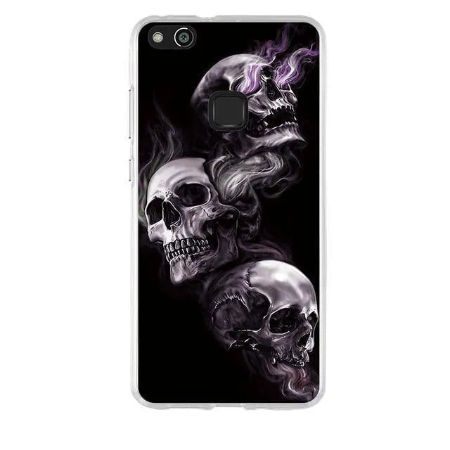 Case For Huawei P10 Lite Case Cover 3D Pattern Silicone for huawei P10 lite Case Soft TPU cover For huawei P10lite 5.2"Phone bag