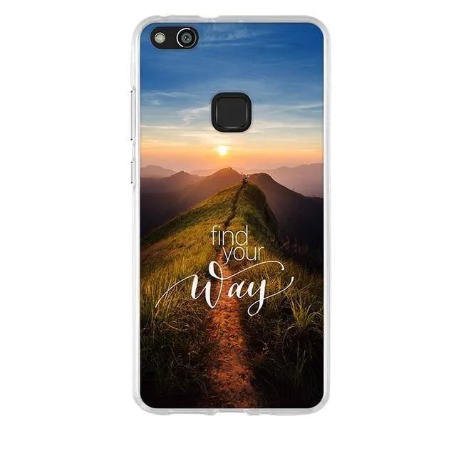 Case For Huawei P10 Lite Case Cover 3D Pattern Silicone for huawei P10 lite Case Soft TPU cover For huawei P10lite 5.2"Phone bag