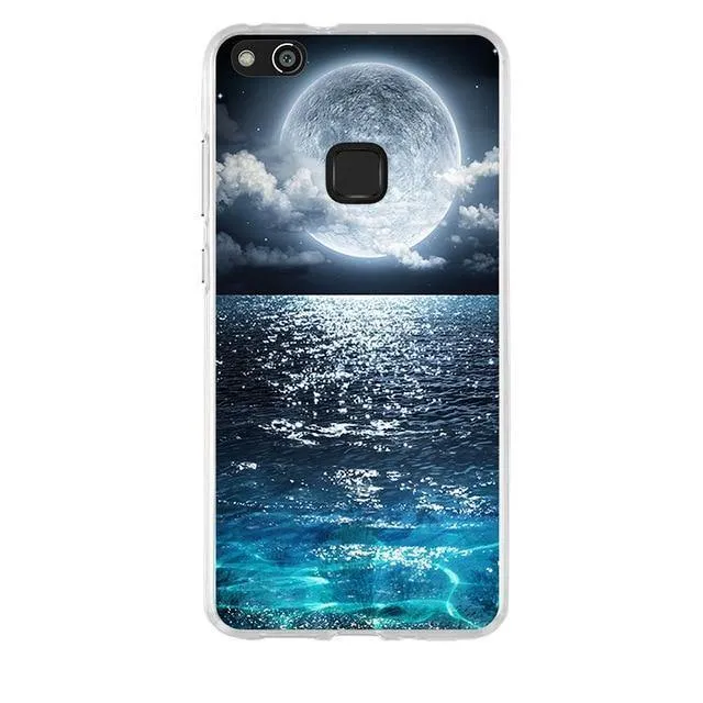 Case For Huawei P10 Lite Case Cover 3D Pattern Silicone for huawei P10 lite Case Soft TPU cover For huawei P10lite 5.2"Phone bag