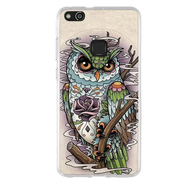 Case For Huawei P10 Lite Case Cover 3D Pattern Silicone for huawei P10 lite Case Soft TPU cover For huawei P10lite 5.2"Phone bag