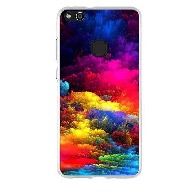 Case For Huawei P10 Lite Case Cover 3D Pattern Silicone for huawei P10 lite Case Soft TPU cover For huawei P10lite 5.2"Phone bag