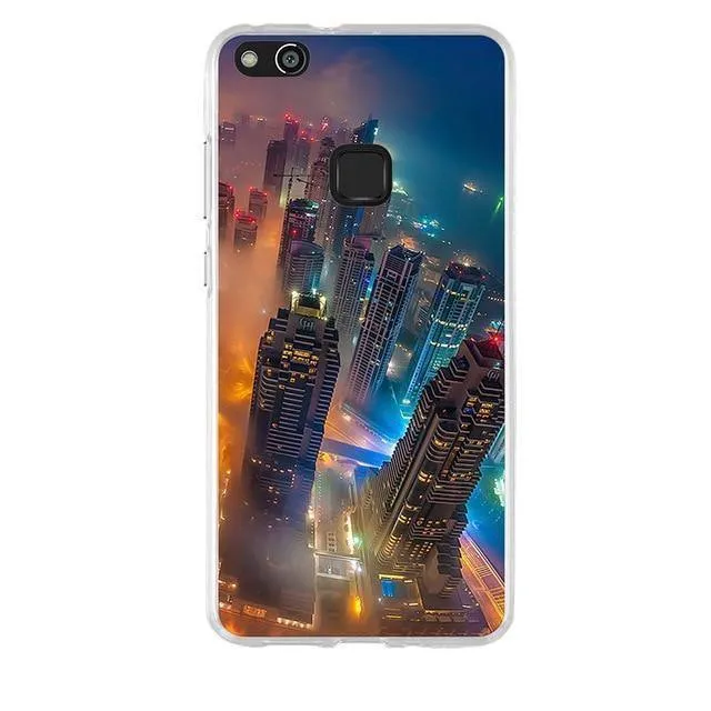 Case For Huawei P10 Lite Case Cover 3D Pattern Silicone for huawei P10 lite Case Soft TPU cover For huawei P10lite 5.2"Phone bag