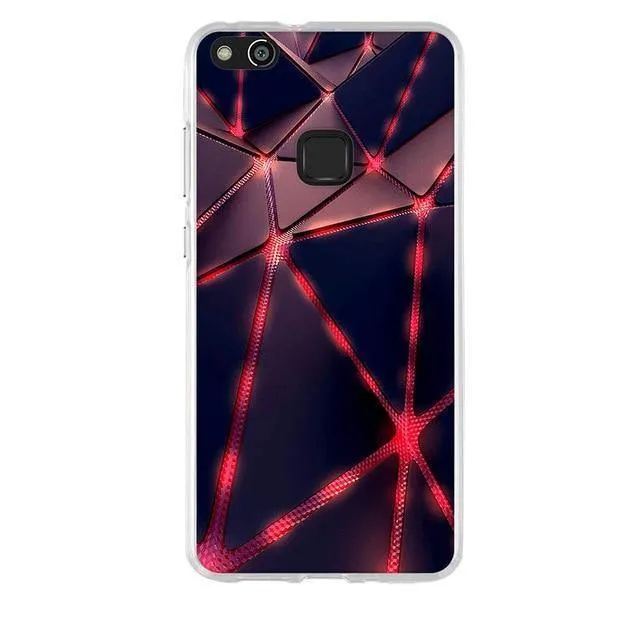 Case For Huawei P10 Lite Case Cover 3D Pattern Silicone for huawei P10 lite Case Soft TPU cover For huawei P10lite 5.2"Phone bag