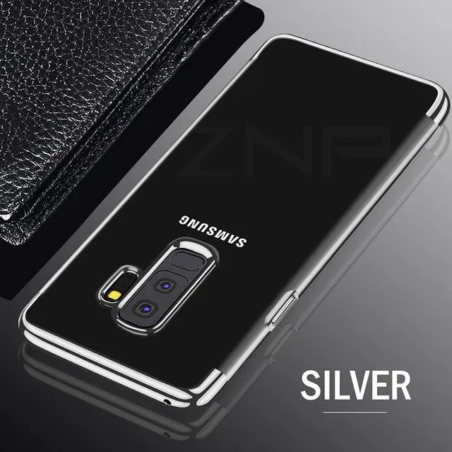 ZNP Luxuriöse, weiche TPU-Silikon-Telefonhüllen für Samsung Galaxy S9 S8 Plus Note 8 Hülle Vollständige Abdeckung für Samsung S9 S8 Hülle Telefonschale